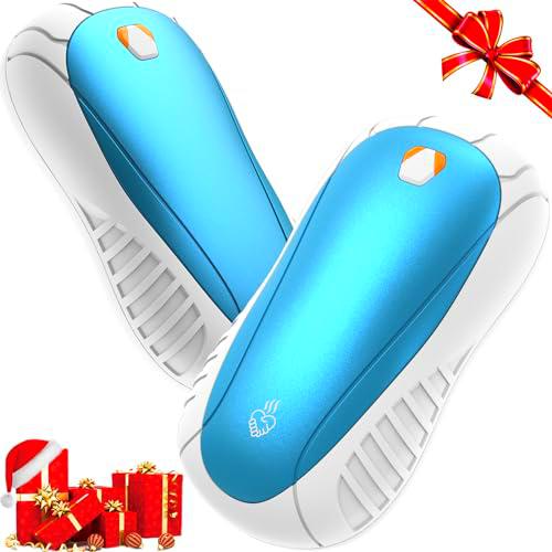 Calentadores de Manos Recargables Fandliss, 2 Piezas 5200mAh 3-Fases Ajustes de Temperatura