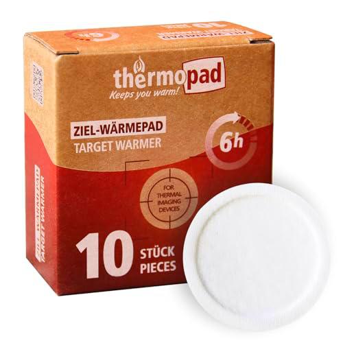 THERMOPAD Calentador de objetivos, caja de 10 almohadillas térmicas autoadhesivas de 6 cm de diámetro