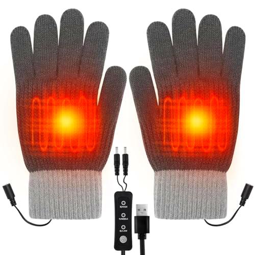 Bestcool Guantes térmicos USB para hombres y mujeres