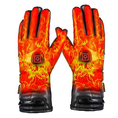 Guantes Eléctricos,Guantes calefactables de 7.4V 4000mAh