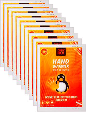 Only Hot Hand Warmer x10 Calentador de Manos, Unisex-Adult