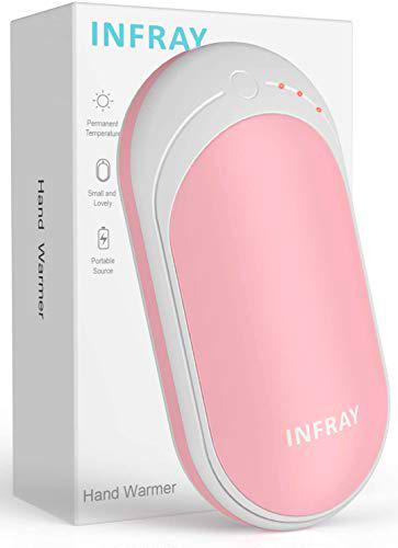 INFRAY Powerbank - Calentador de Manos (5200 mAh, Recargable