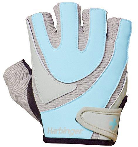 Harbinger Womens Training Grip, Mujer, Blue/Grey, L