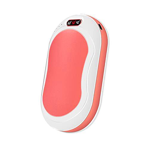 HEYBEC Calentador de Manos Recargable, Portable Reutilizable Electrico Calienta Manos 10000mAh