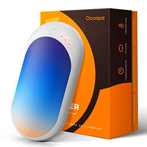 OCOOPA Calentador de Manos Recargable, Portable Reutilizable Electrico Calienta Manos 5200mAh