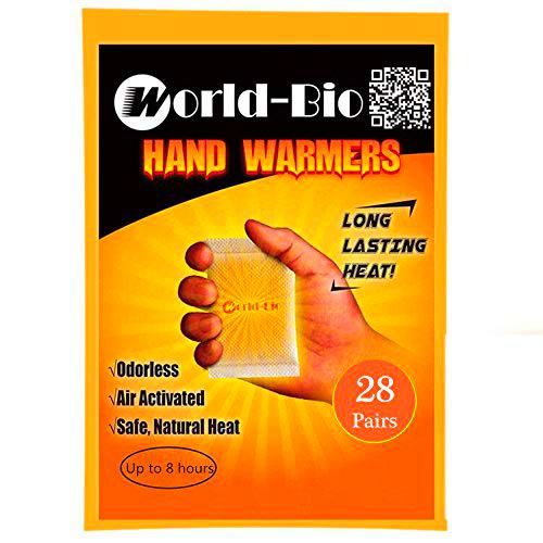 World-Bio Calentadores de Manos, Almohadillas de Calor Hothand