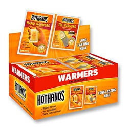 HotHands Combo Pack 24 par Calentadores de Manos y 8 par de Calentadores de Dedos